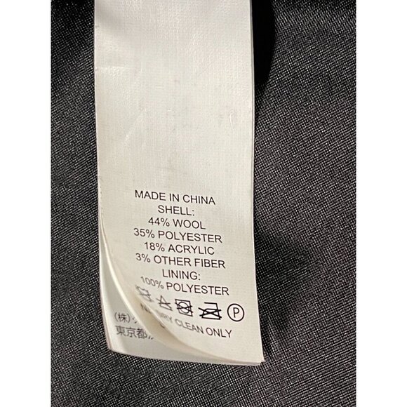 Kate Spade Tweed A-Line Skirt Black Gray Cream Size 8 - Picture 4 of 6